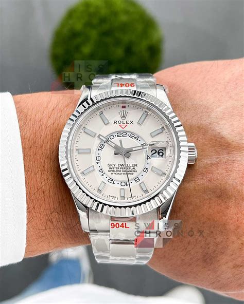 rolex white sky dweller|Rolex Sky-Dweller price uk.